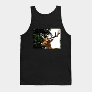 Portrait of a Deer Tank Top